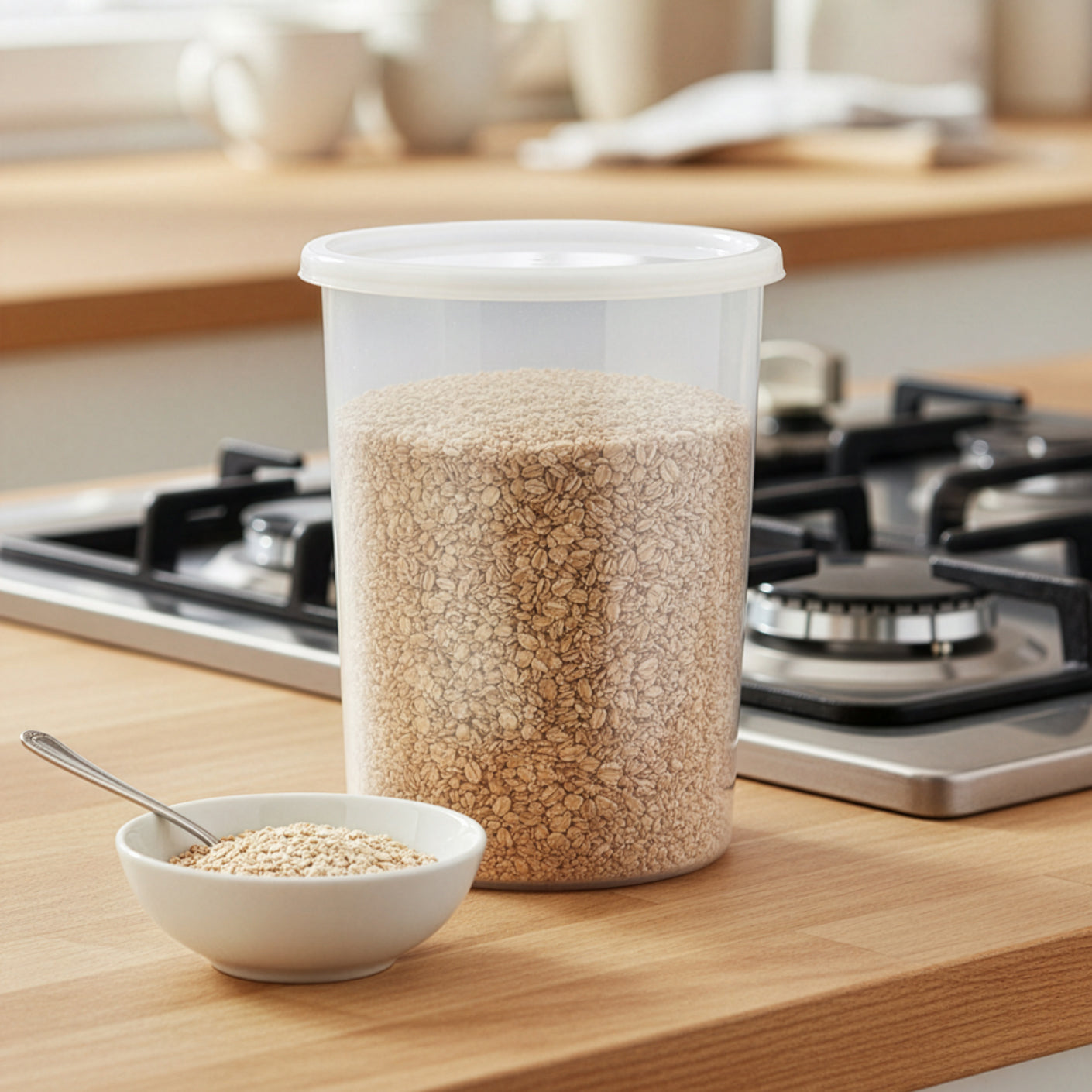 ROUND CONTAINER W/LID (5017)