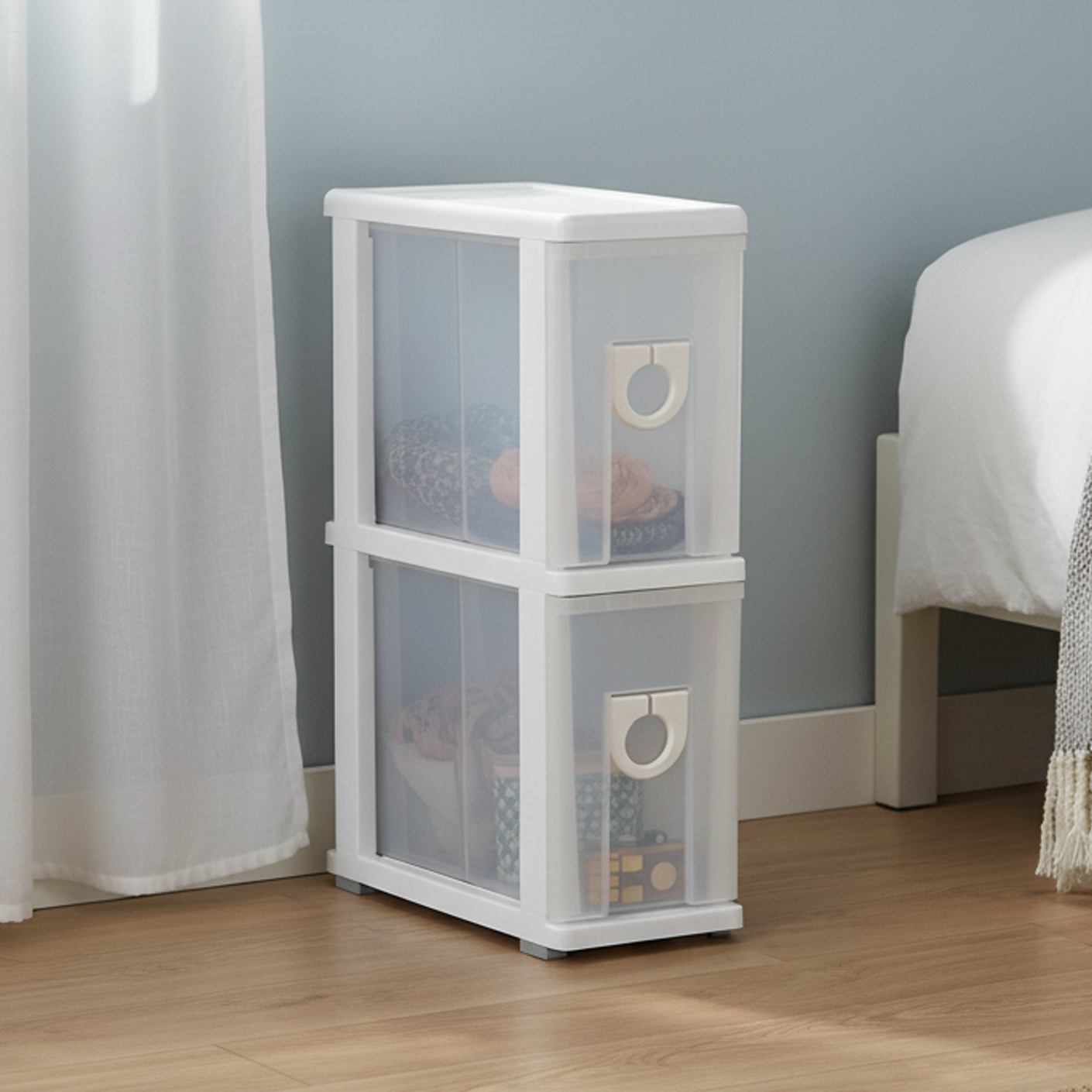 2 TIER SLIM KITCHEN DRAWER (502-2)