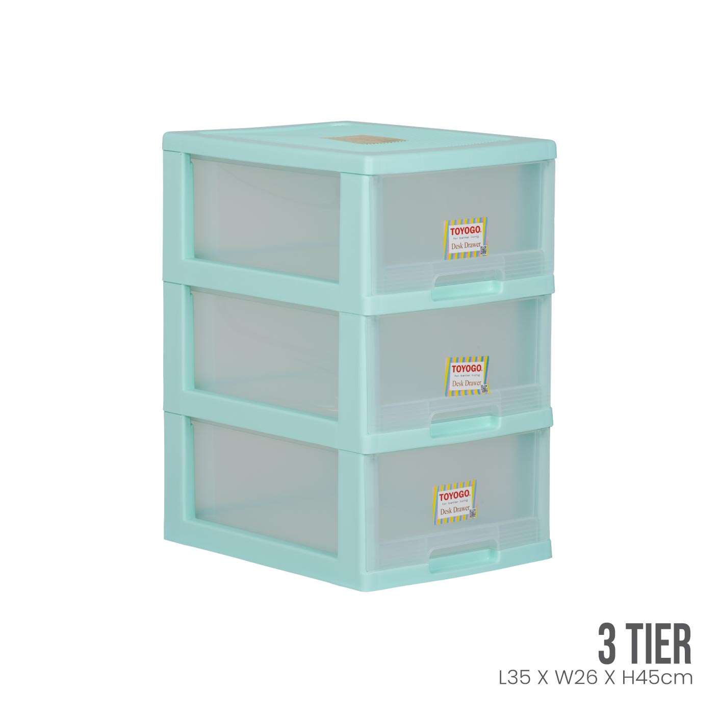 3 TIER MARINE A4 DRAWER (3B) (542-3)
