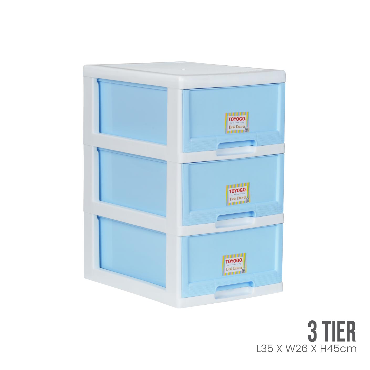 3 TIER MARINE A4 DRAWER (3B) (542-3)