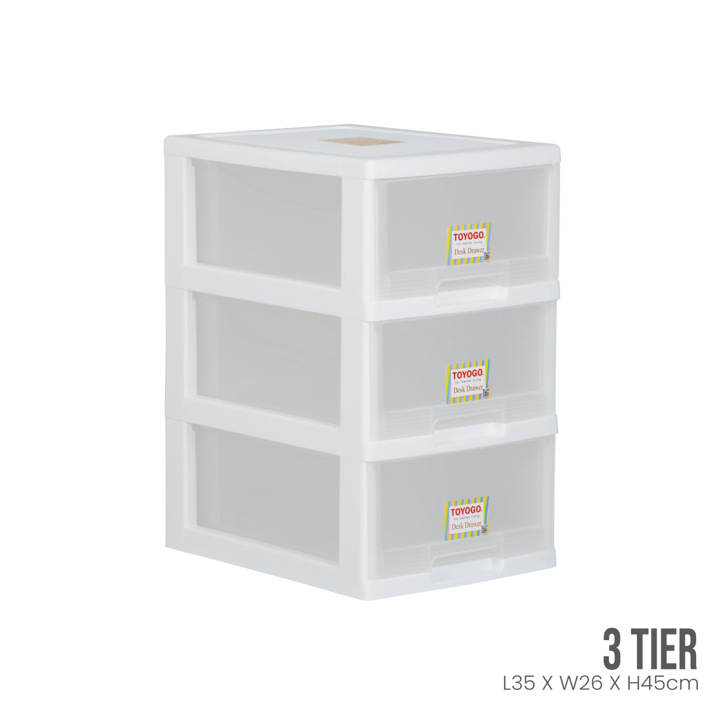 3 TIER MARINE A4 DRAWER (3B) (542-3)