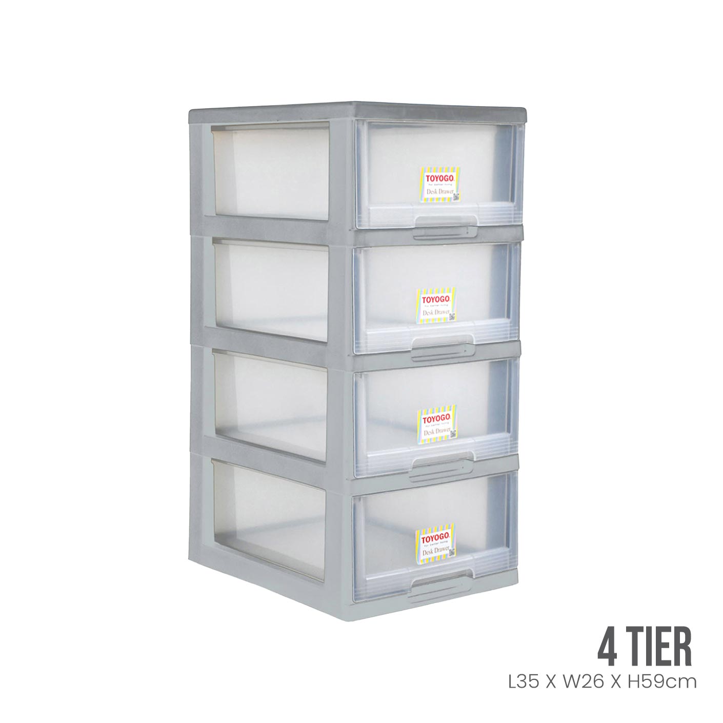4 TIER MARINE A4 DRAWER (4B) (542-4)