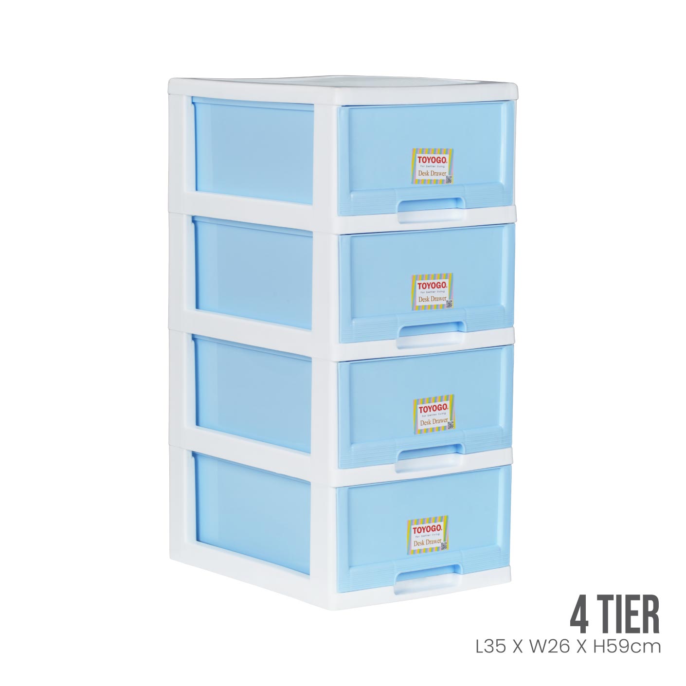 4 TIER MARINE A4 DRAWER (4B) (542-4)