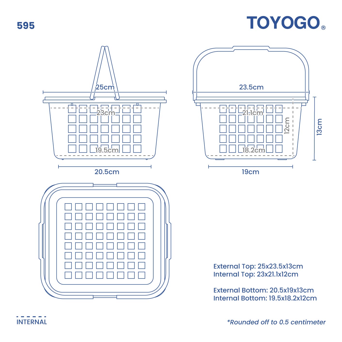 SQ HANDY BASKET (595)