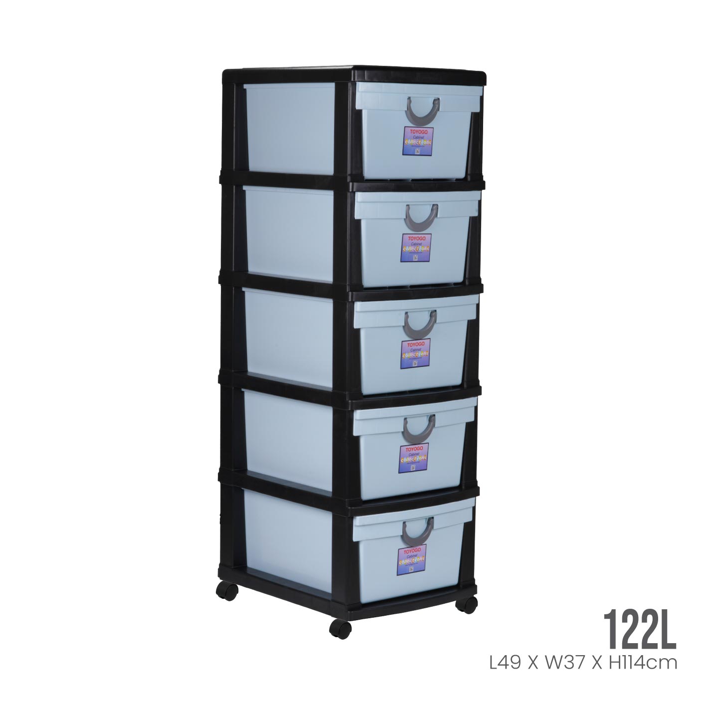 5 TIER U-TY STOCKER W/WHL (604-5)