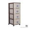 4 TIER CLASSIC CABINET W/WHEELS (607-4)