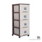 4 TIER CLASSIC CABINET W/WHEELS (607-4)