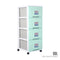 4 TIER CLASSIC CABINET W/WHEELS (607-4)