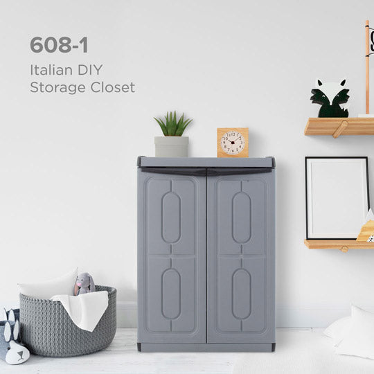 ITALIAN DIY CLOSET (LOW 2DR) (608-1)