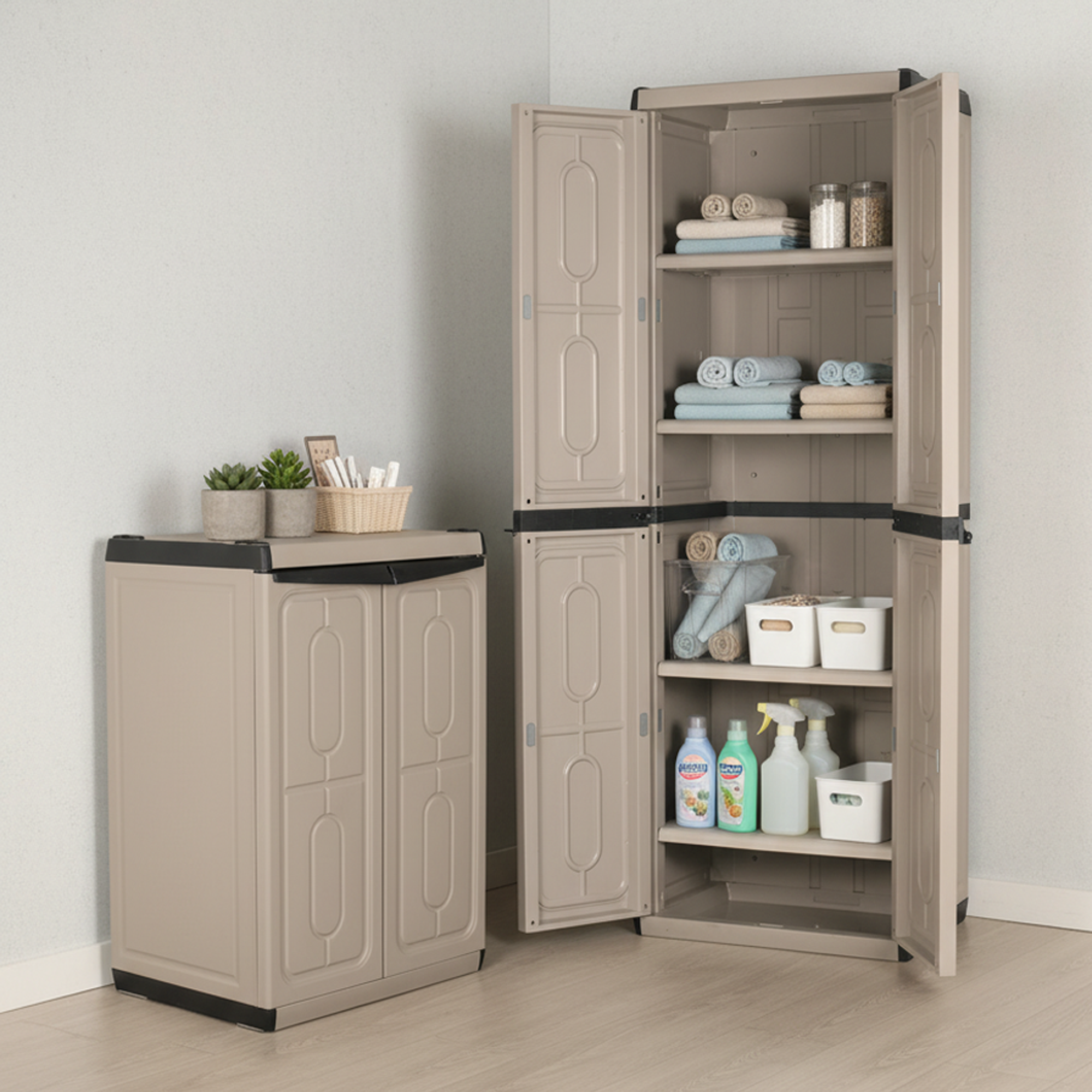 ITALIAN DIY CLOSET (LOW 2DR) (608-1)