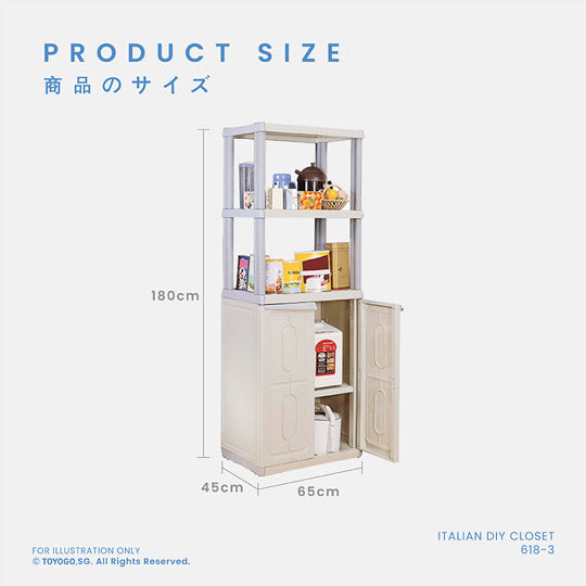 ITALIAN DIY CLOSET (618-3)