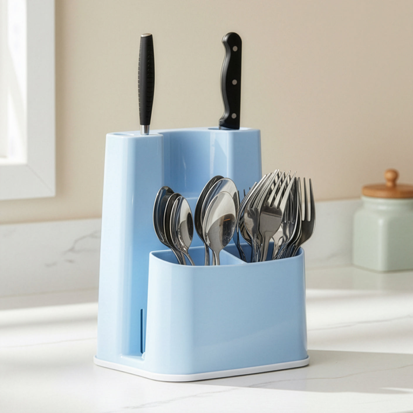 KITCHEN KNIFE/CUTTING BOARD HOLDER (628)