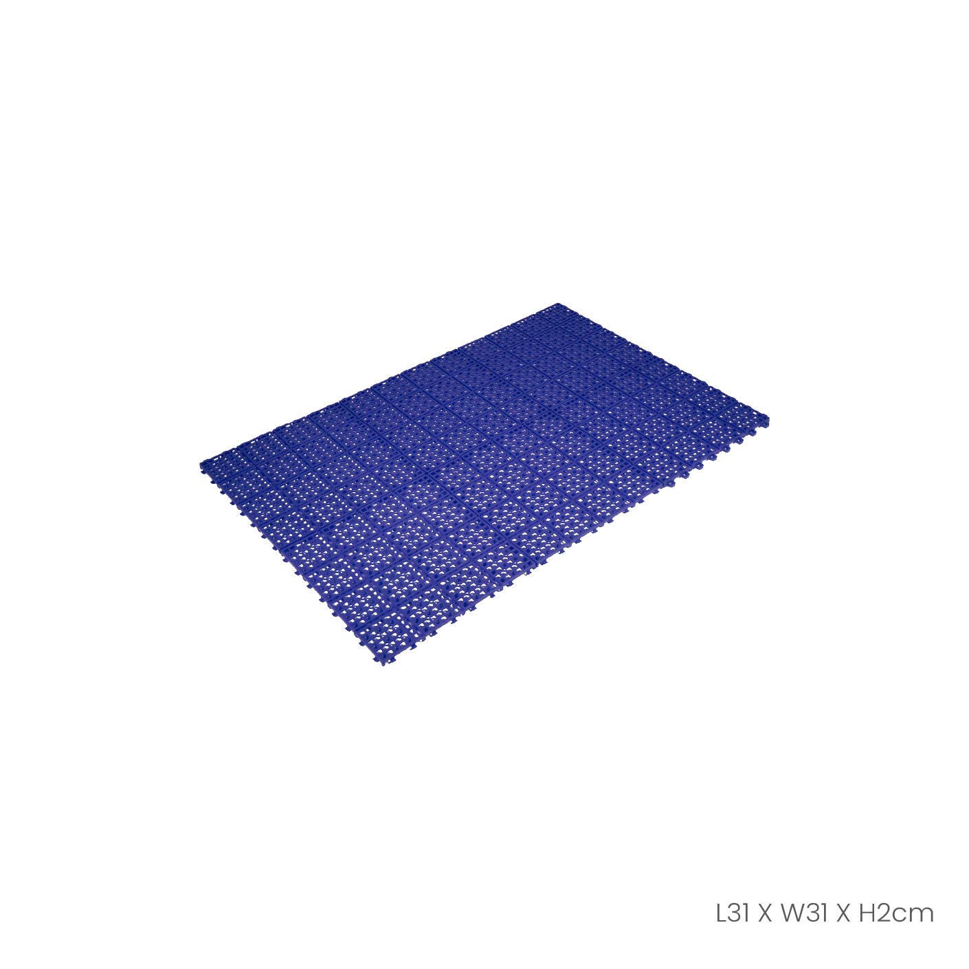 6PCS/PKT SQ DOT NON SLIP MAT (640-6)