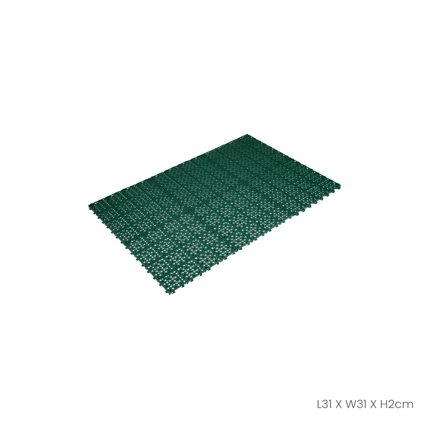 6PCS/PKT SQ DOT NON SLIP MAT (640-6)