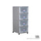4 TIER MENTON DRAWER W/WHLS (707-4)