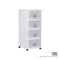 4 TIER MENTON DRAWER W/WHLS (707-4)