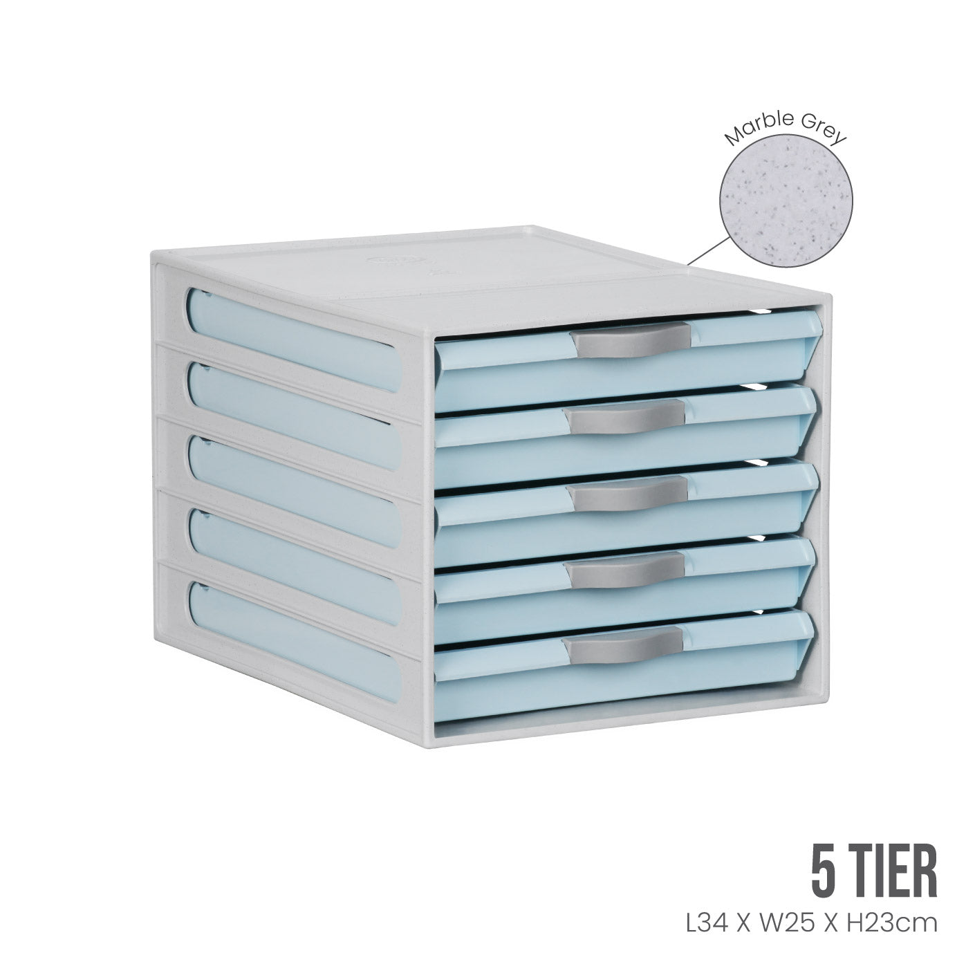 5 TIER A4 OFFICE DRAWER (7115)