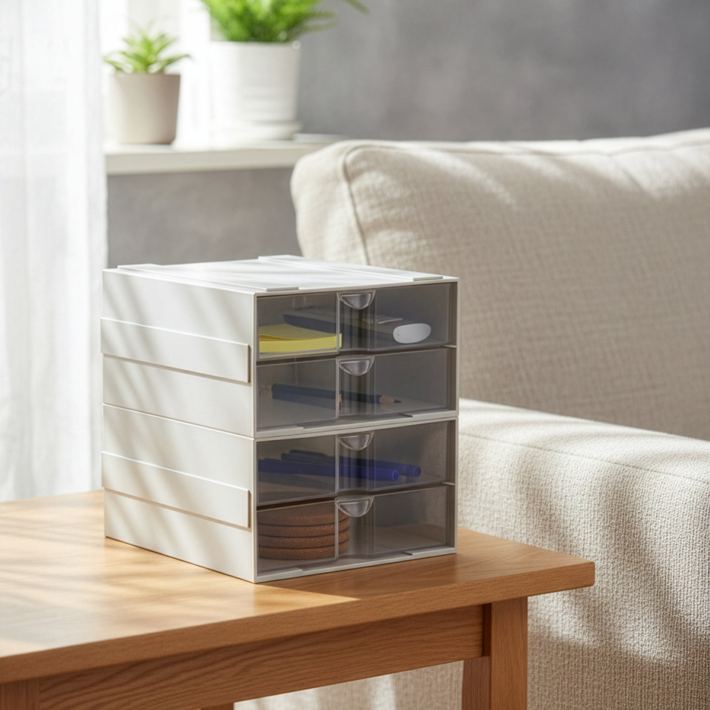 4B COMPARTMENT DRAWER (736-2)