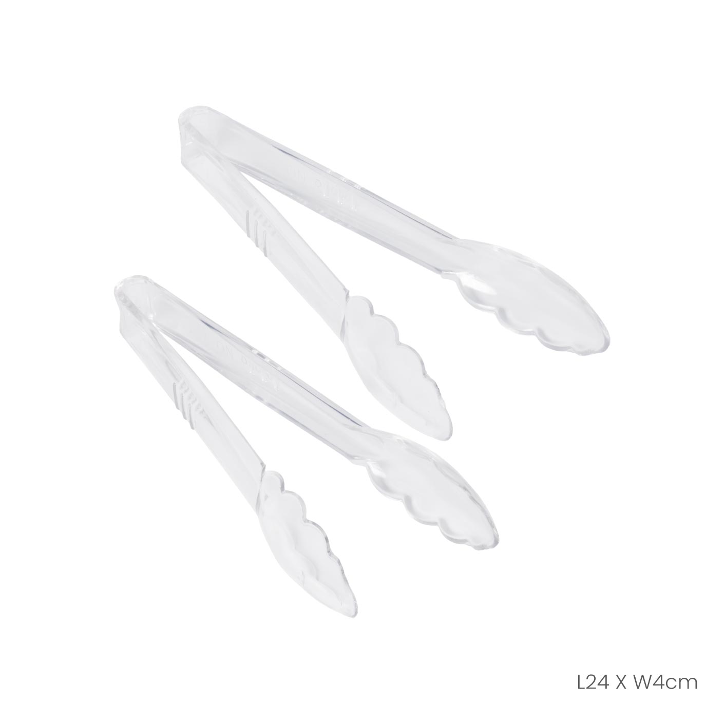 2PCS/PKT PLASTIC TONGS (771-2)