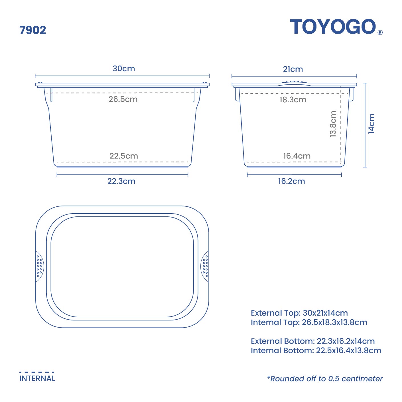 FANCY BOX W/LID (7902)