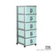 5 TIER BITANIC CABINET W/WHL (804-5)