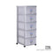 5 TIER BITANIC CABINET W/WHL (804-5)