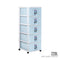 5 TIER BITANIC CABINET W/WHL (804-5)