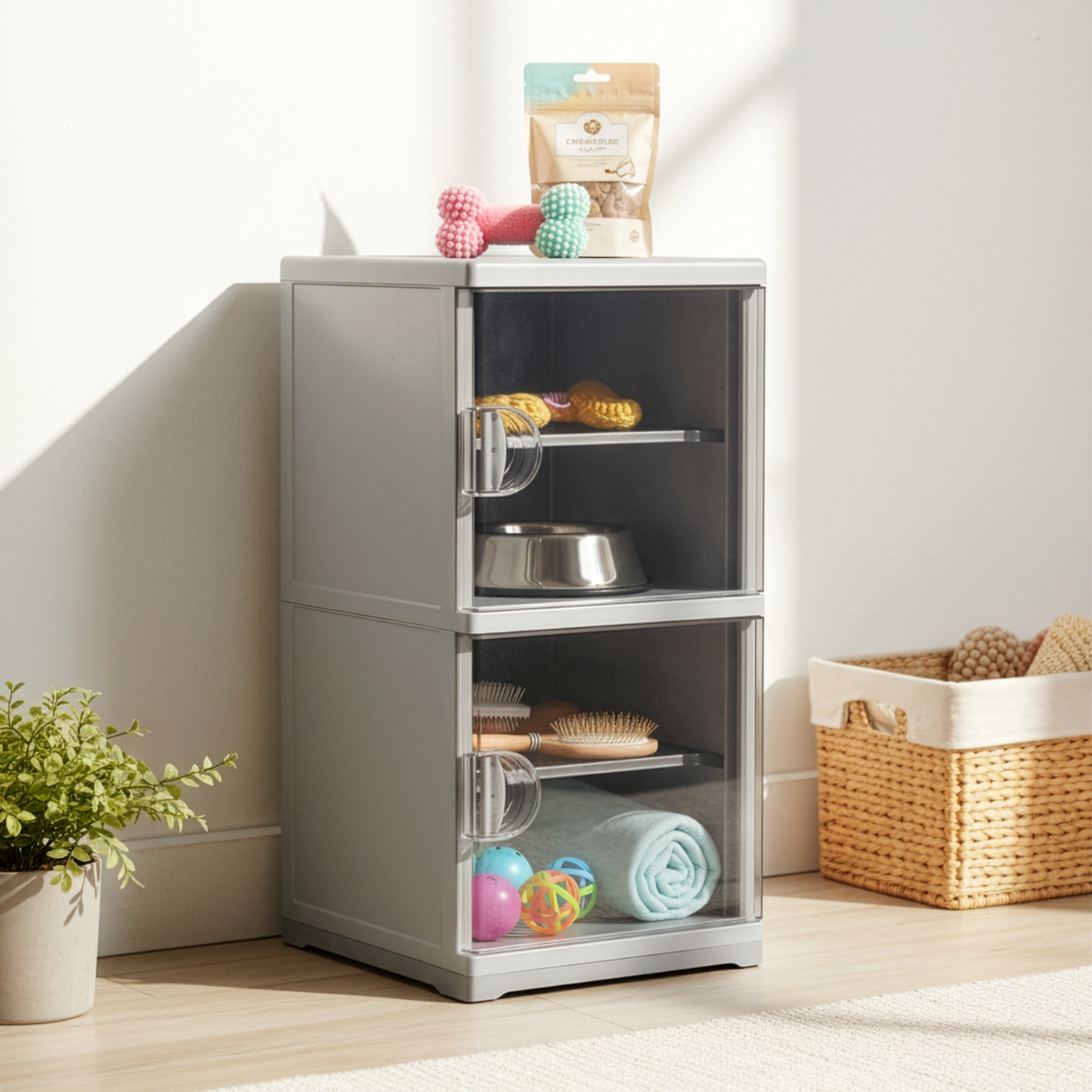 2 TIER CORINA CABINET (809-2)