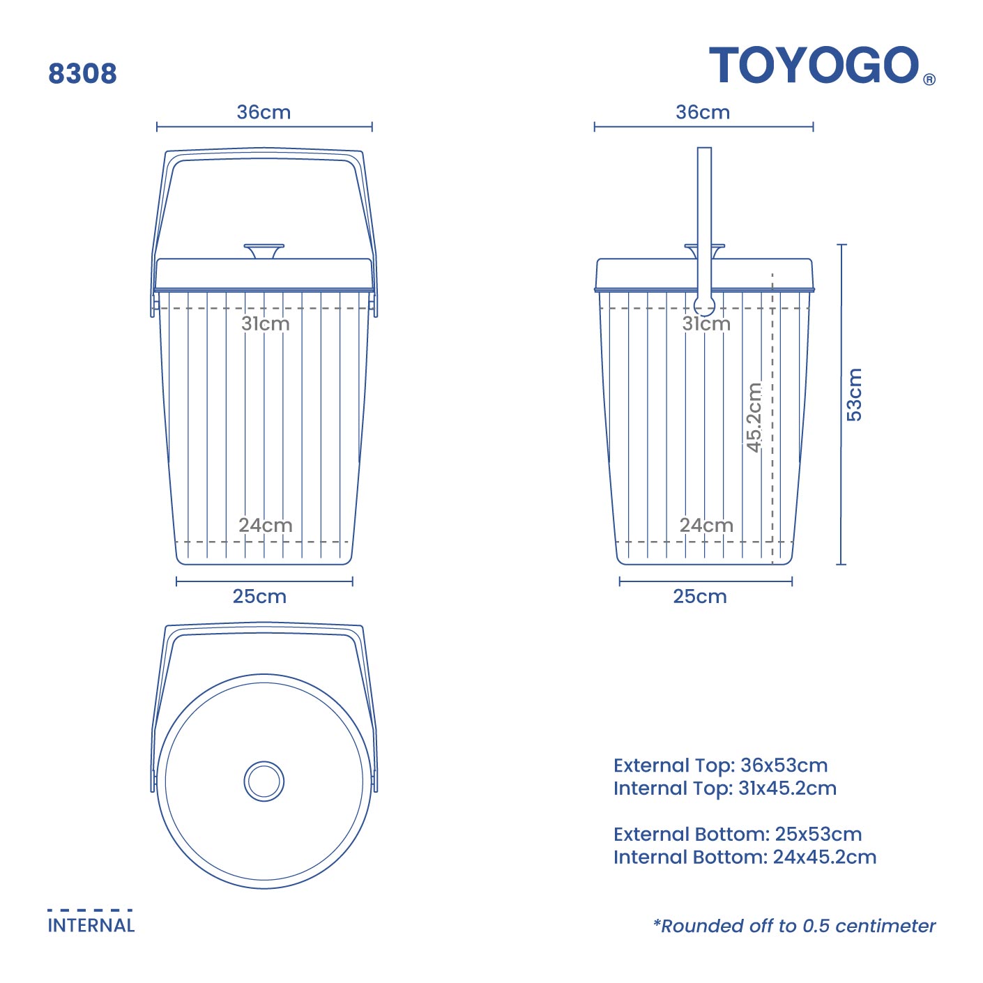 HOT & COOL BUCKET 28L (8308)