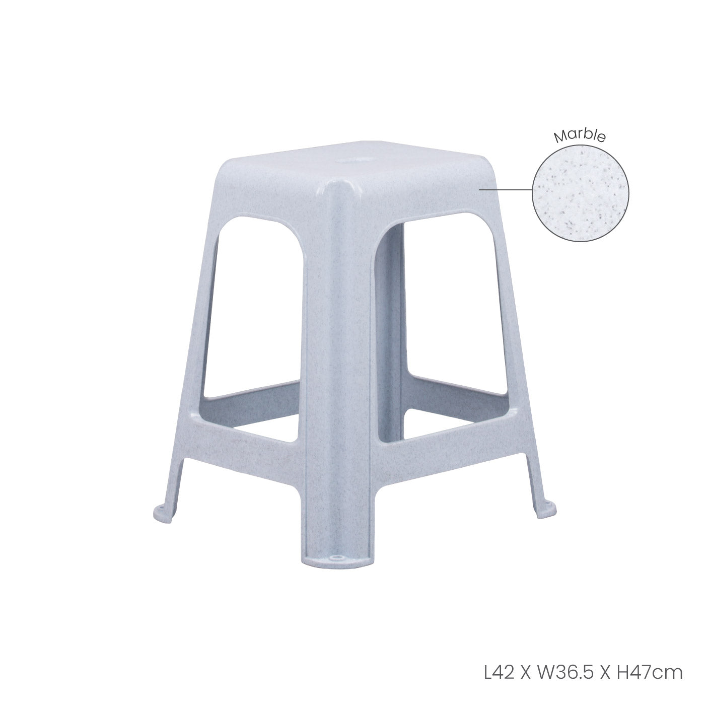 DINING STOOL SQ (8596)