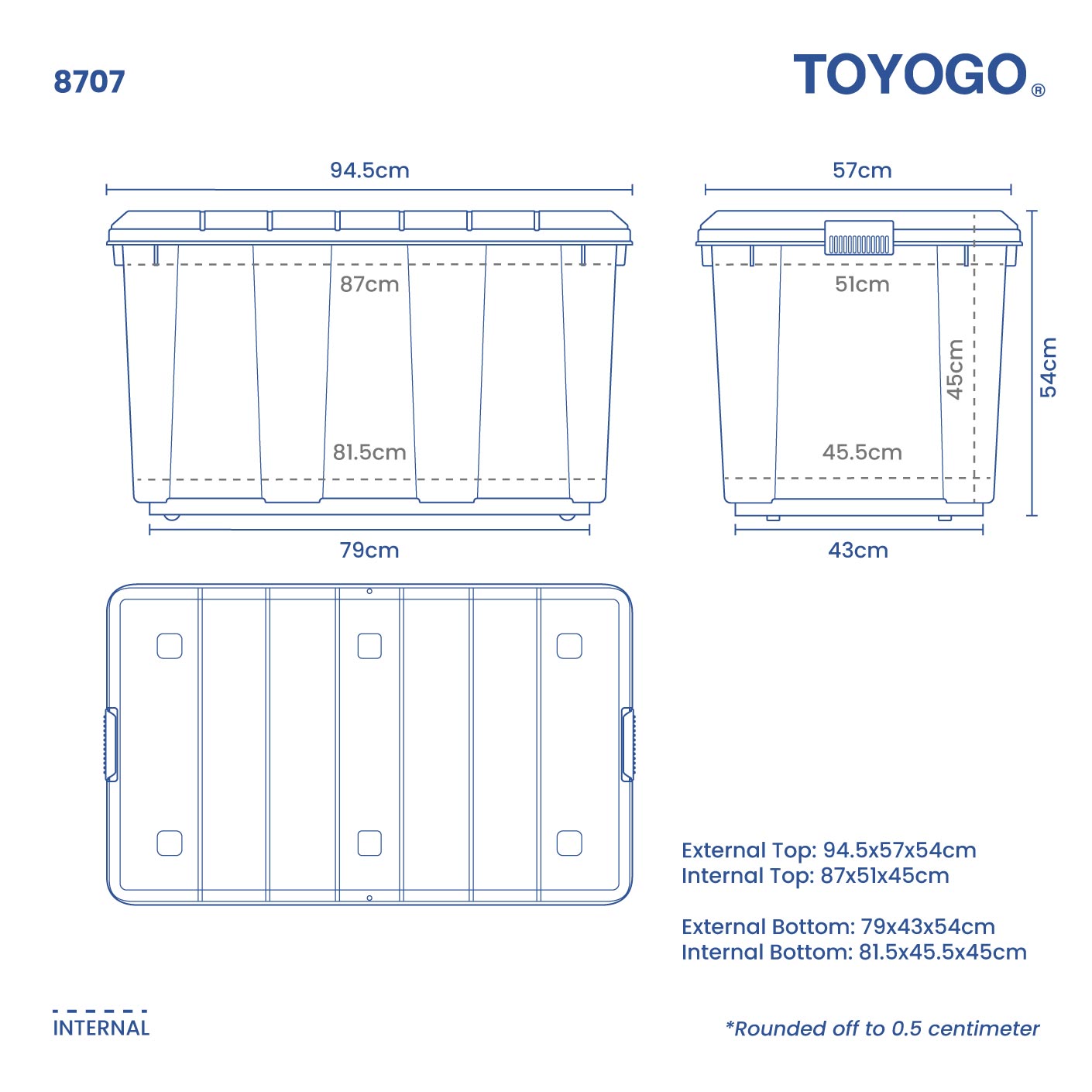 RUGGED BOX (XXL) (8707)