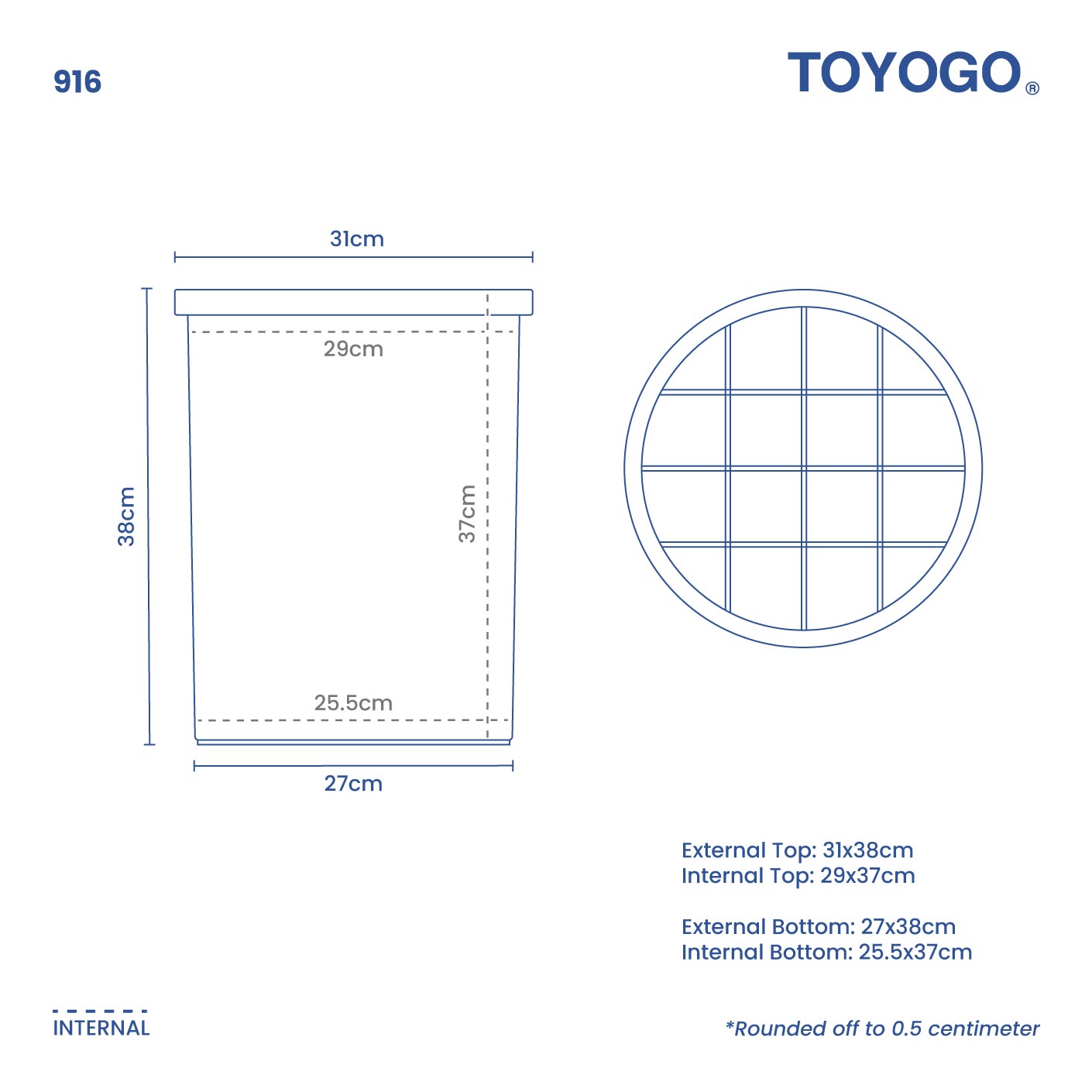 UMBRELLA HOLDER/OFFICE BIN (916)