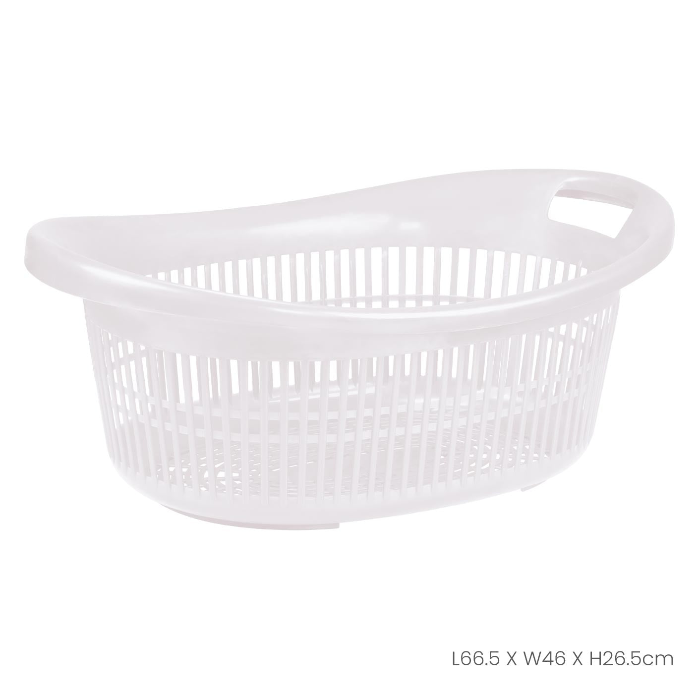 LAUNDRY BASKET OVAL (M) (9304)