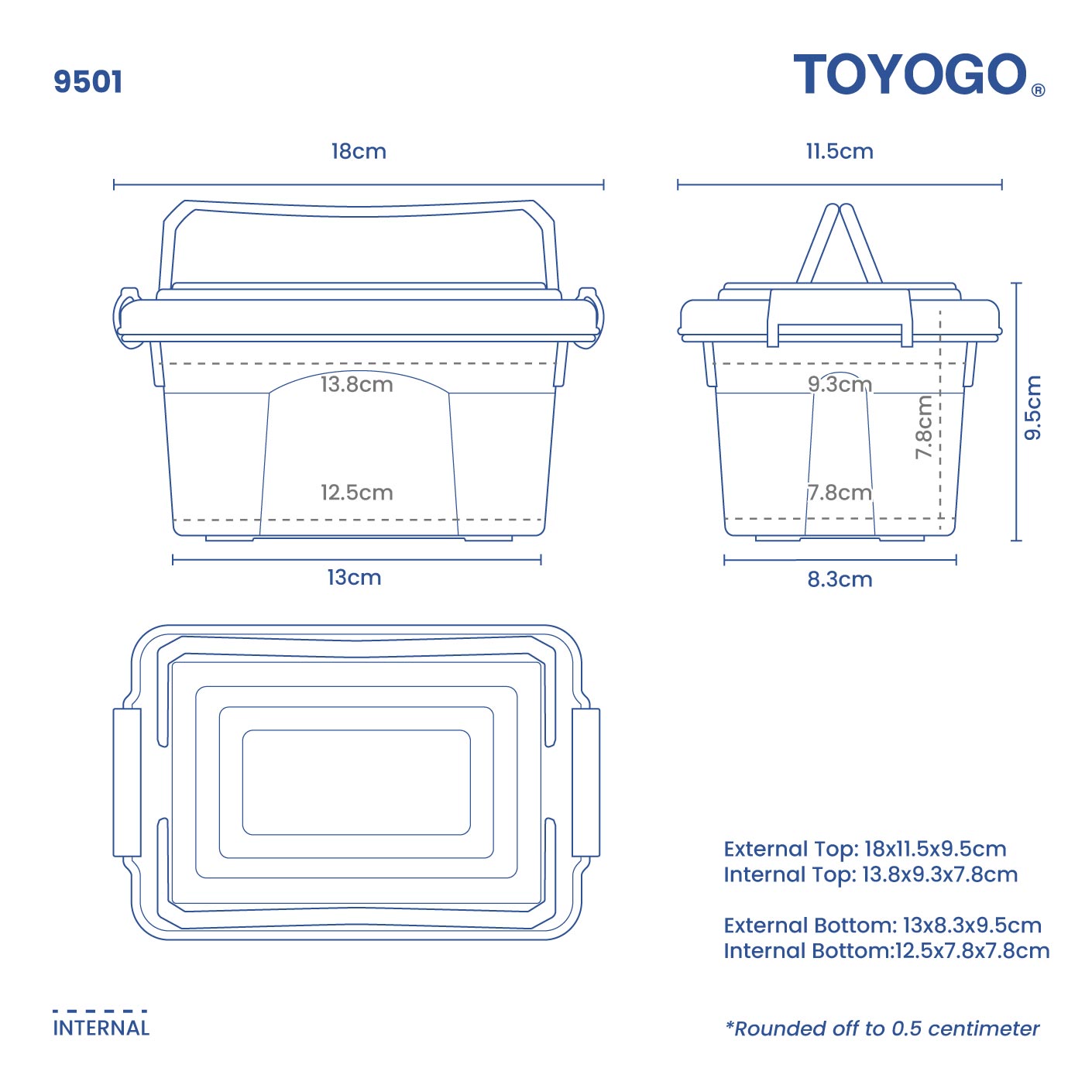 JIEPIN HANDY BOX (NO.7) (9501)
