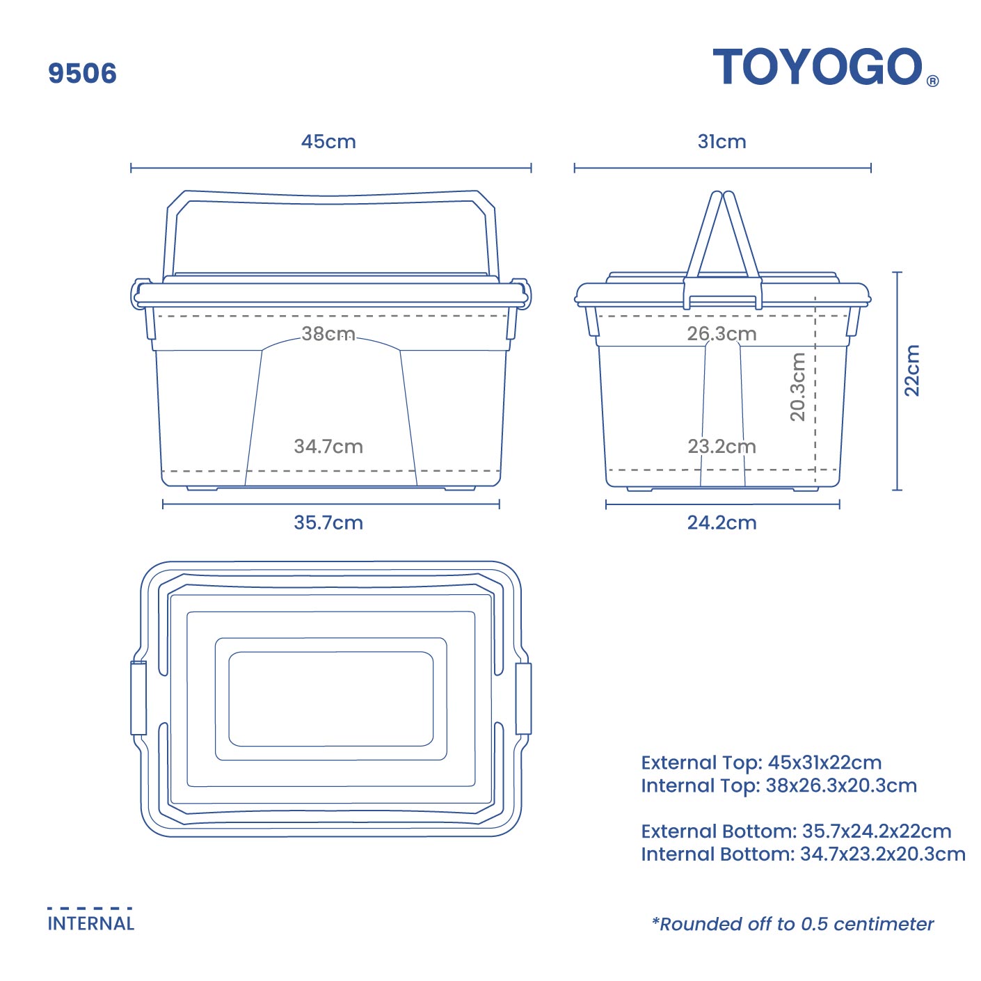 JIEPIN HANDY BOX (NO.2) (9506)