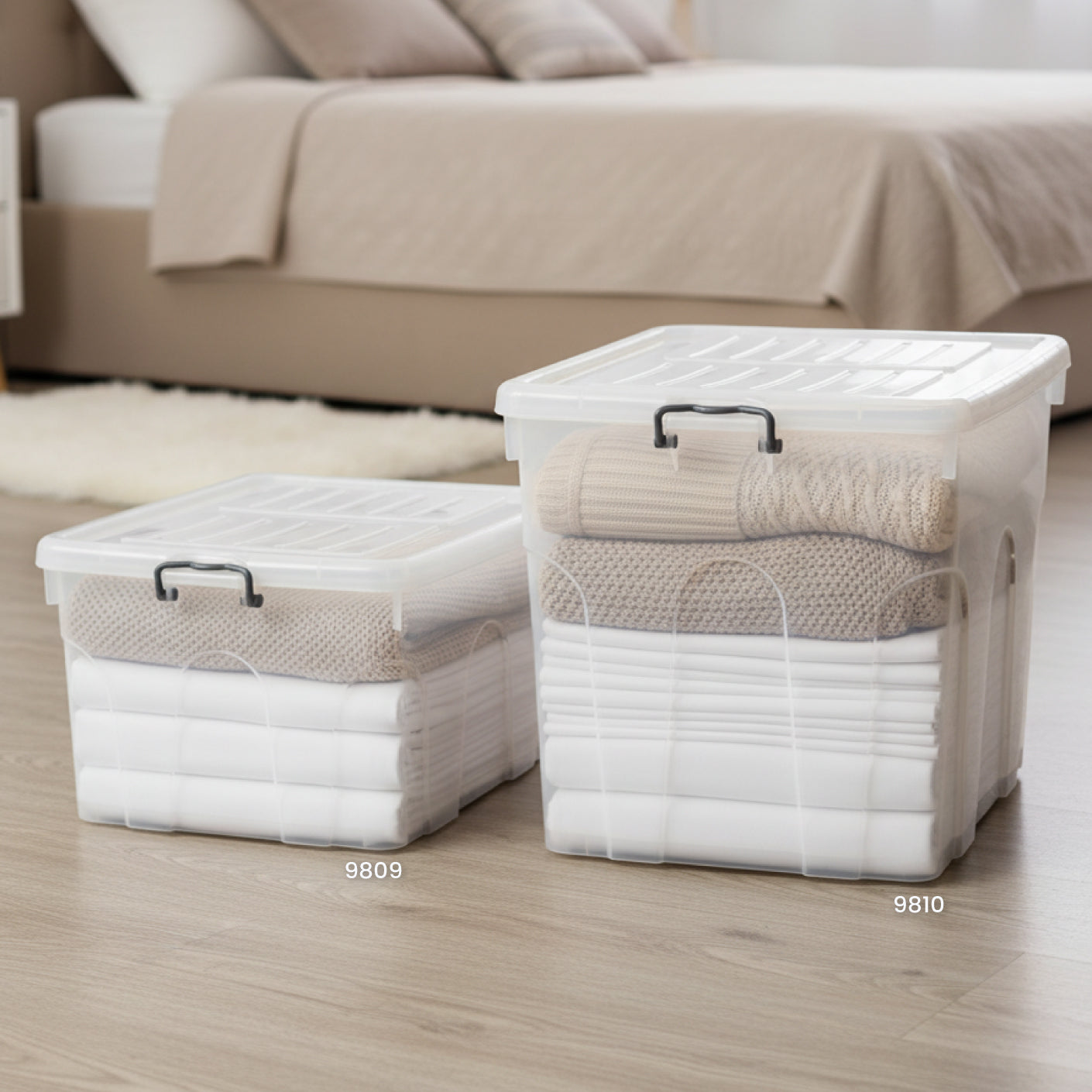 CLOSET BOX W/WHEELS (9809)