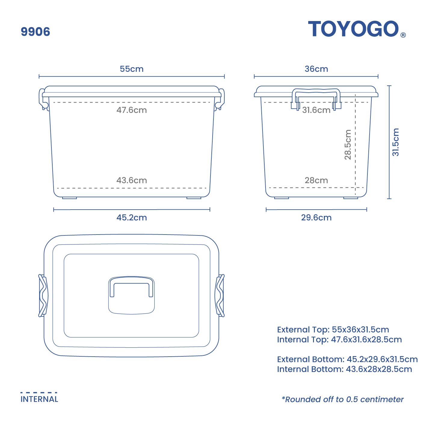 PIN PIN HANDY BOX (XL) (9906)
