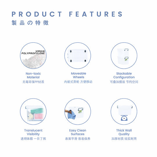 PIN PIN CLIPS BOX (XXXL) (9908)