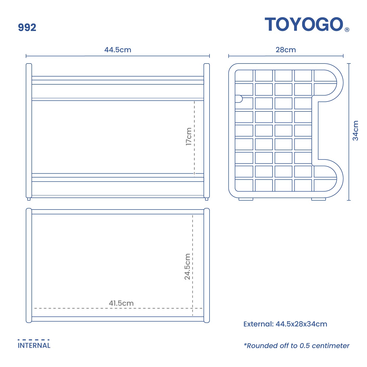 2 LAYER DM RACK (992)