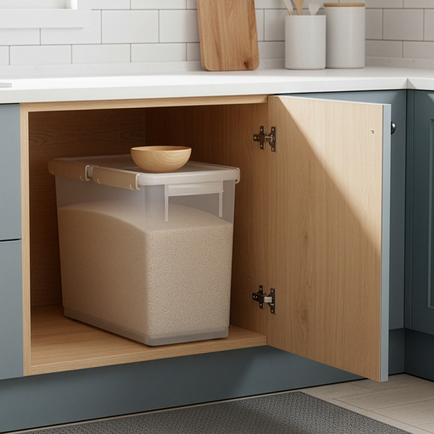 CODY RICE BOX W/WHEELS (9989)