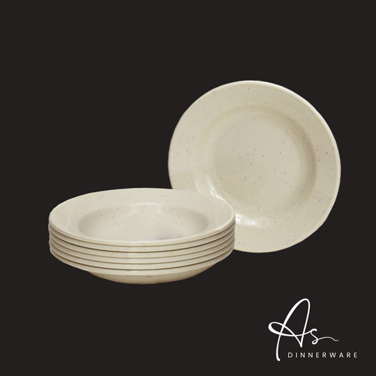 8" SOUP PLATE 6PC/PKT (32PKT/CTN) (AS1508-6M)