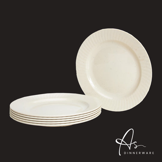 9" RIM PLATE 6PC/PKT ( 36PKT/CTN) (AS2409-6M)