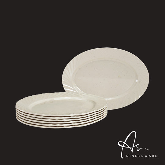 10" OVAL PLATE 6PC/PKT (20PKT/CTN) (AS3110-6M)