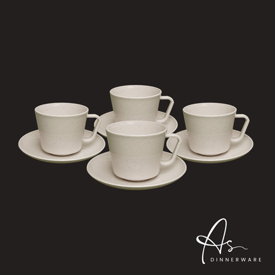 TEA CUP AND SAUCER (4SET/PKT) (AS8212-4M)