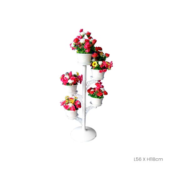 FLOWER STAND W/5 POT SET (GP-2911)