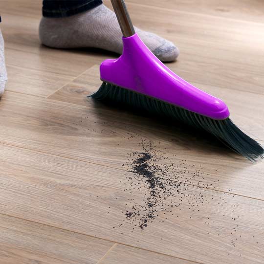 DUSTPAN W/BROOM SET HD-905 (HFH1145)