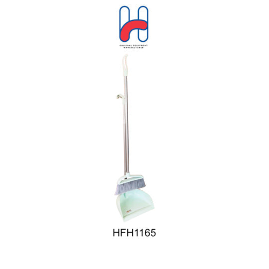 DUSTPAN W/BROOM SET #6085 (HFH1165)