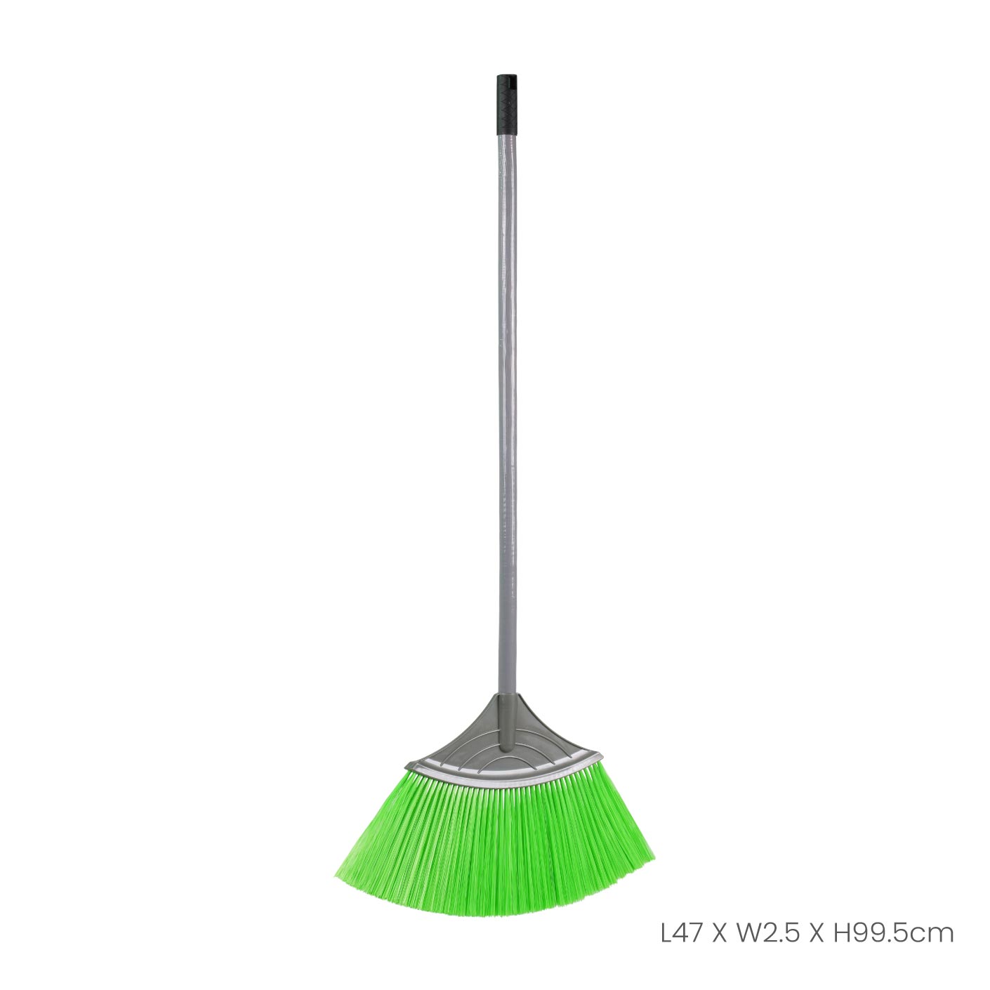 [PG]PLASTIC SOFT BROOM W/STICK 45/15CM (HFH1221SET)