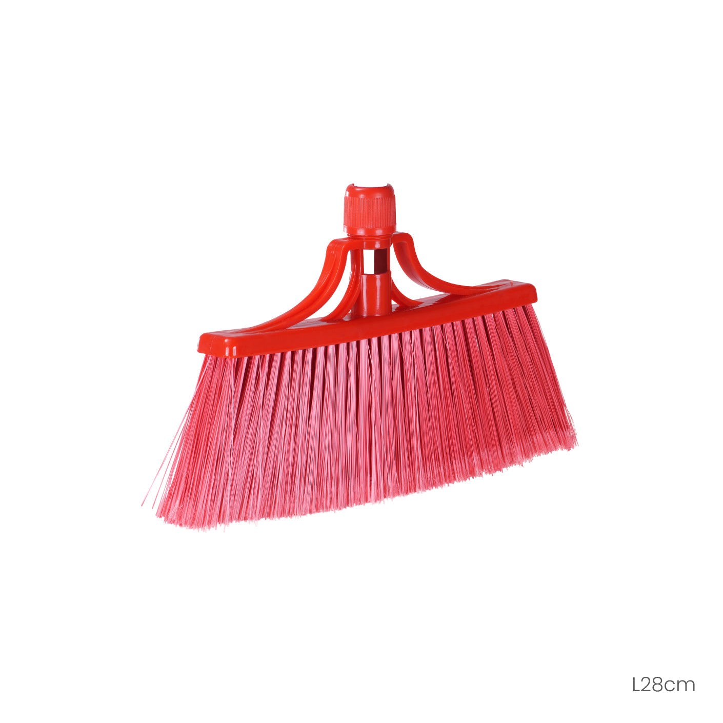 PLASTIC BROOM SCREW/HEAD 28CM/PINK (HFH1435)