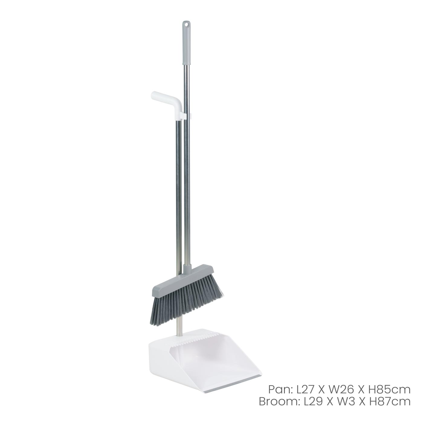 DUSTPAN W/BROOM SET SM5347 (HFH1440)